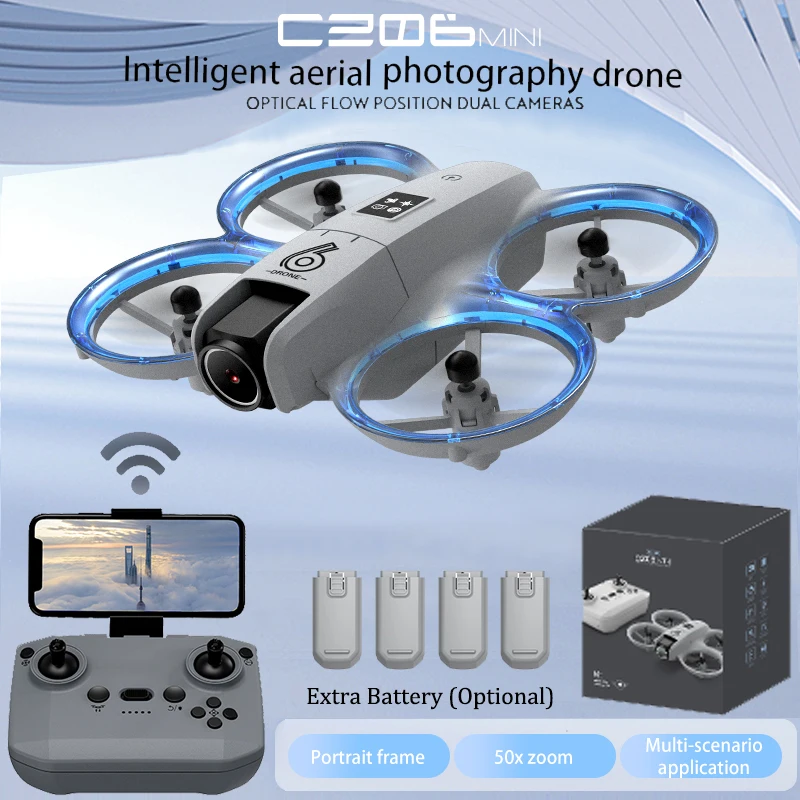 CZ06 Mini RC Quadcopter Drone  - Rc Helicopter Case recension och pris