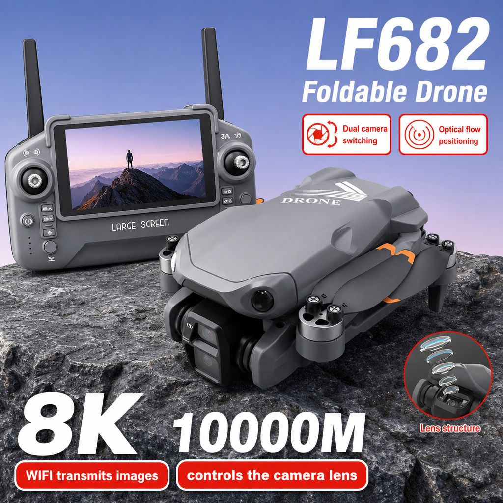 Aerial Photo LF682 Drone 8K HD - Rc Helicopter Mini recension och pris