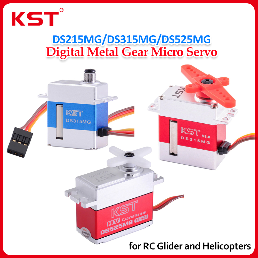 KST DS215MG/ DS315MG /DS525MG  - Rc Helicopter Servo recension och pris