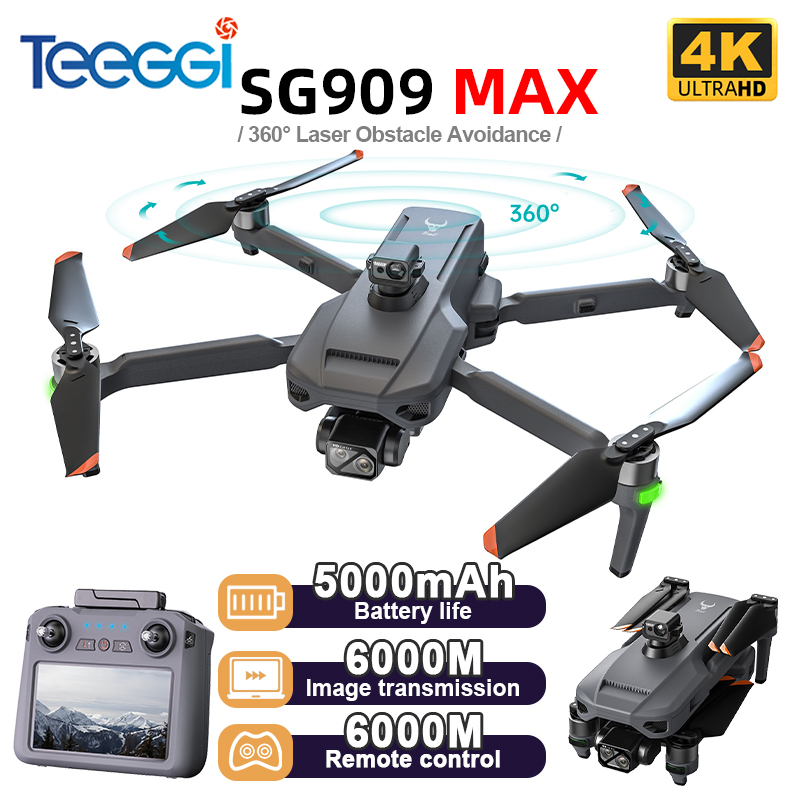 Teeggi SG909 MAX GPS Drone Wit - Rc Helicopter Electric recension och pris