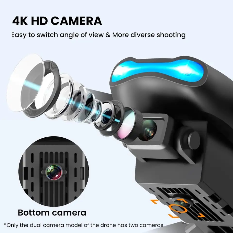 New Mini drone E99 4K WIFI HD  - Rc Helicopter Nitro recension och pris