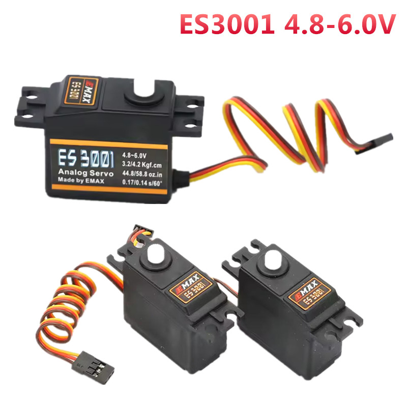 1/4PCS EMAX ES3001 4.8-6.0V 37 - Rc Helicopter Servo recension och pris